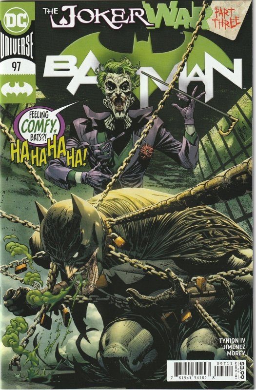 Batman # 95 - # 100 (2020) JOKER WAR - FREE SHIPPING