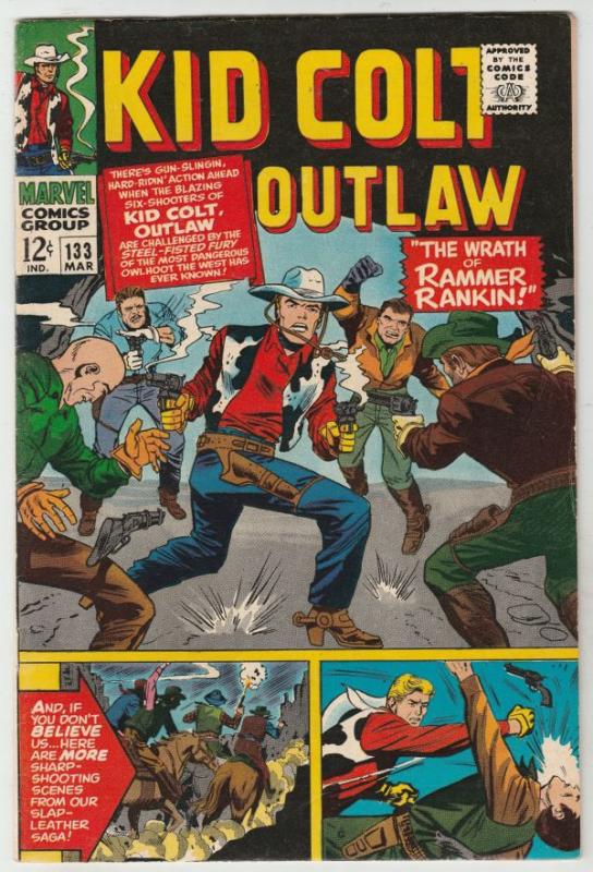 Kid Colt Outlaw #133 (Mar-67) NM- High-Grade Kid Colt