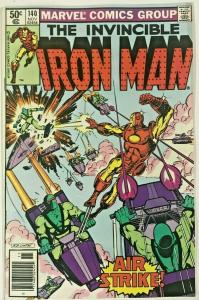 INVINCIBLE IRON MAN#140 VF 1980 MARVEL BRONZE AGE COMICS