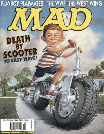 Mad (1952 series) #402, NM (Stock photo)