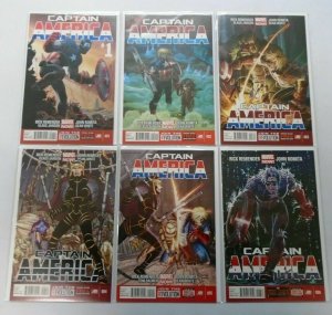 Captain America (7th Series) set:#1-6 8.0 VF (2013)