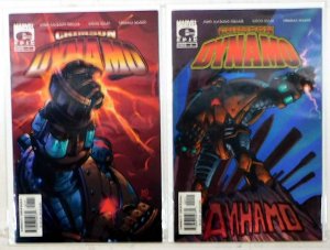 Crimson Dynamo Lot of 2 #1, 2 (2003) Epic Comics 1st Print Comic Books