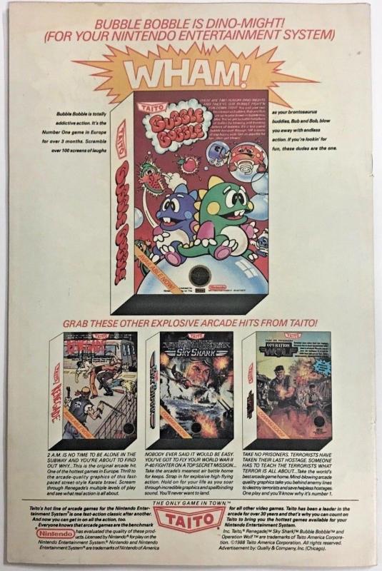 UNCANNY X-MEN#240 FN/VF 1988 (NEWSTAND) MARVEL  COMICS 