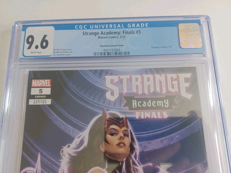 Strange Academy: Finals #5 Anacleto Variant - 2023 - CGC 9.6