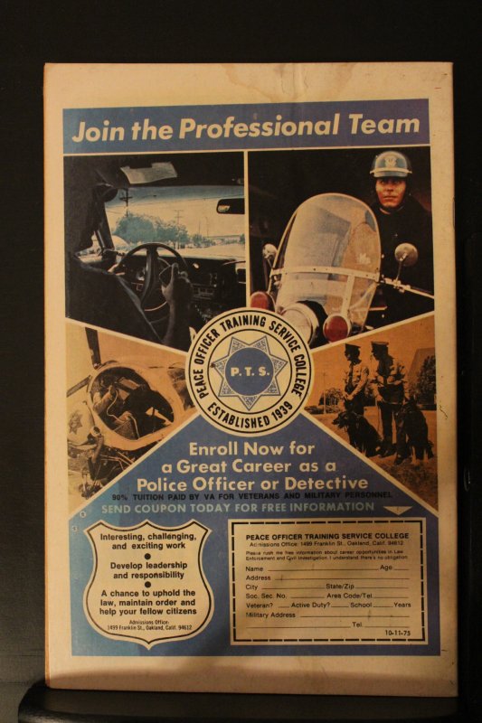 Space: 1999 #1 (1975) Mid-Grade VG/FN TV Show hit!