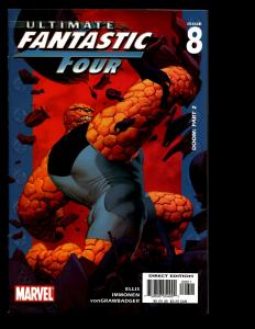 Lot Of 12 Ultimate Fantastic Four Marvel Comics # 1 2 3 4 5 6 7 8 9 10 11 12 SM7