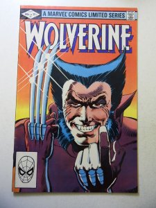 Wolverine #1 (1982) VG+ Condition small moisture stains bc