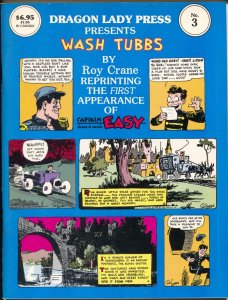 Dragon Lady Press Presents Wash Tubs #3 1986-Rpy Crane-1st Capt Easy-NM