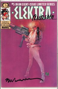 Elektra: Assassin #5 (1986) Elektra