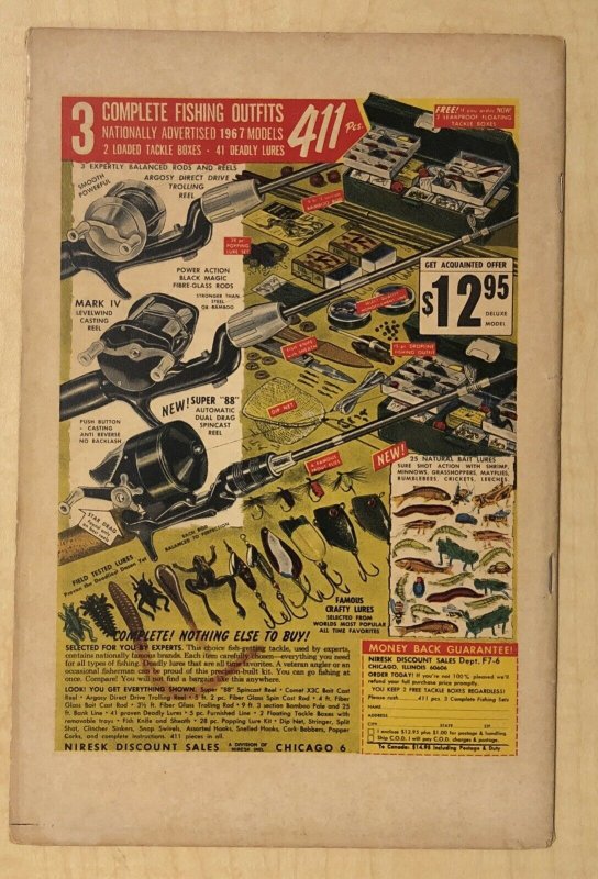 Blue Beetle #2 VG- 3.5 Charlton 1967 Origin Ted Kord/Blue Beetle