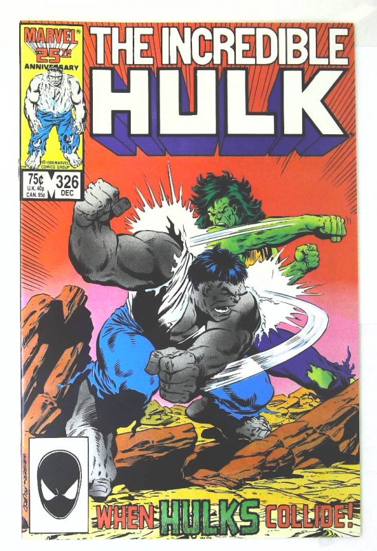 Incredible Hulk (1968 series)  #326, NM (Actual scan)