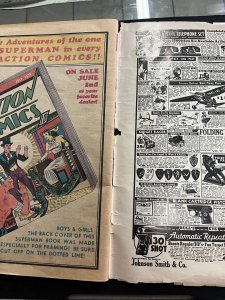 Superman #1 1939 64 Pages of Action Large Format Low Grade