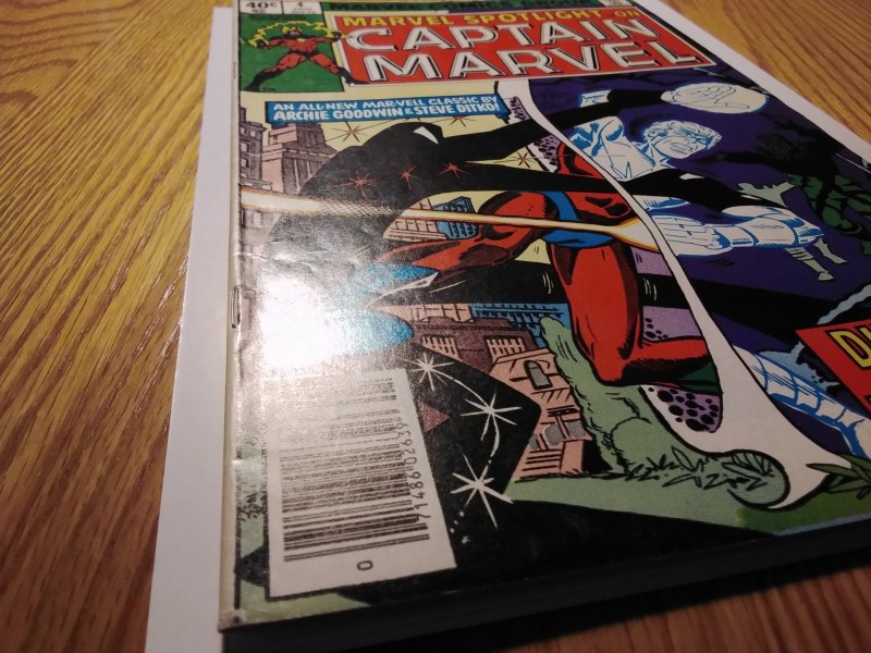 Marvel Spotlight #4 (1980) Captain Marvel Ditko
