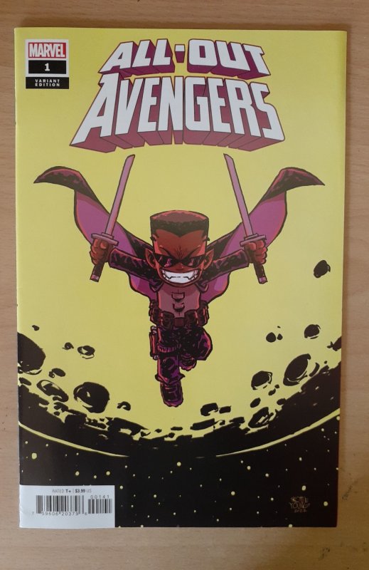 All-Out Avengers #1 Young Cover (2022)