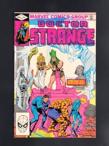 Doctor Strange #53 (1982) Cover Art Inspired by Fantastic Four #19 (1963)