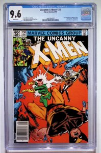 The Uncanny X-Men #158 (1982) [Key Issue] CGC 9.6