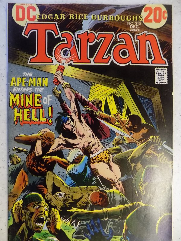 TARZAN OF THE APES # 218 DC KUBERT 