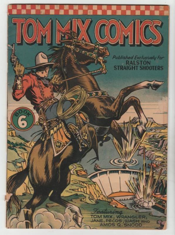 Tom Mix Comics #6 (Mar-40) FN+ Mid-High-Grade Tom Mix