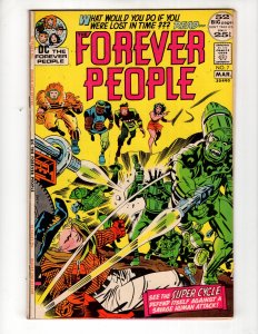 The Forever People #7 (1972)  FOURTH WORLD Jack KING Kirby / ID#580