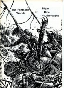Fantastic Worlds of Edgar Rice Burroughs #13 1985-British fanzine-Cawthorn-FN 