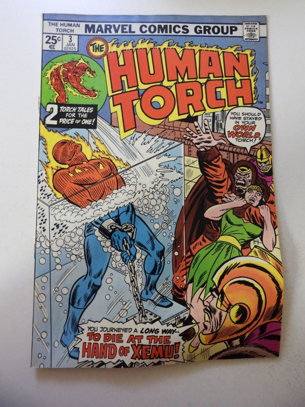 The Human Torch #3 (1975) VG+ Condition