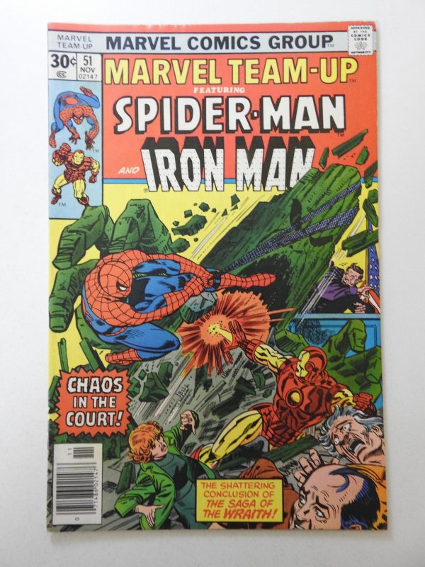 Marvel Team-Up #51 Spider-Man and Iron Man! Sharp Fine- Condition!