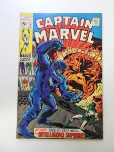 Captain Marvel #16 (1969) VF- condition
