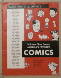 TOP CARTOONISTS TELL HOW THEY CREATE AMERICA'S FAVORITE COMICS-1964