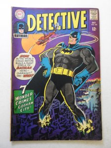Detective Comics #368 (1967) VG Condition 1 in cumulative spine split
