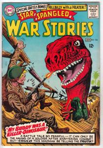 Star Spangled War Stories #124 (Jan-66) VF+ High-Grade Dinosaur