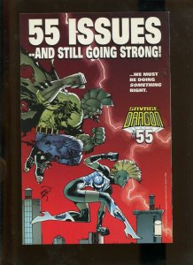 LADY PENDRAGON #1 (9.2) SIGNED BY MATT HAWKINS 1998