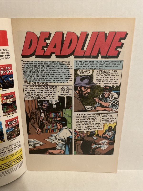 Shock Suspenstories #12 Reprint of Classic 1950's EC comics