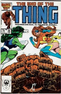 Thing #36 (1983 v1) Ms Marvel She-Hulk NM-