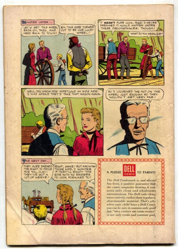 Annie Oakley and Tagg #7  1956 - Dell  -VG - Comic Book
