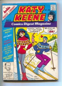 Katy Keene Comics Digest #5  1989 - Archie  -FN - Comic Book