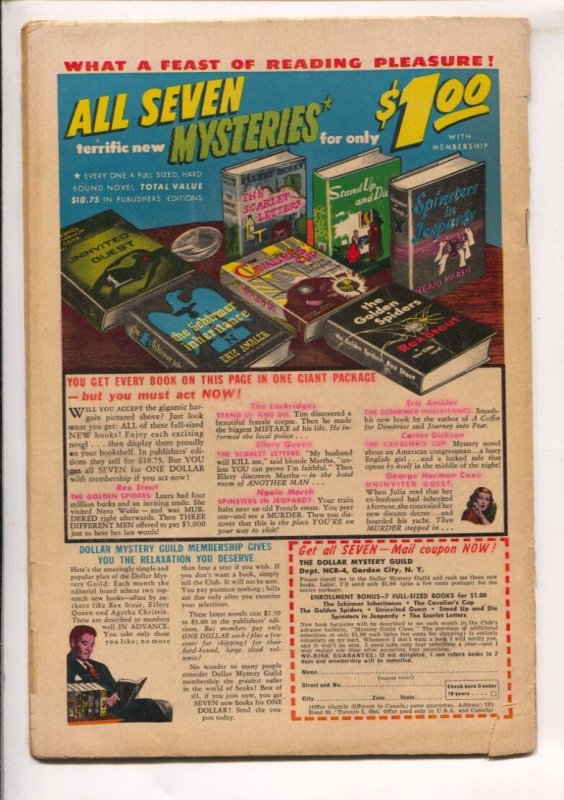 Fox and the Crow #15  1954 - DC  -VG- - Comic Book