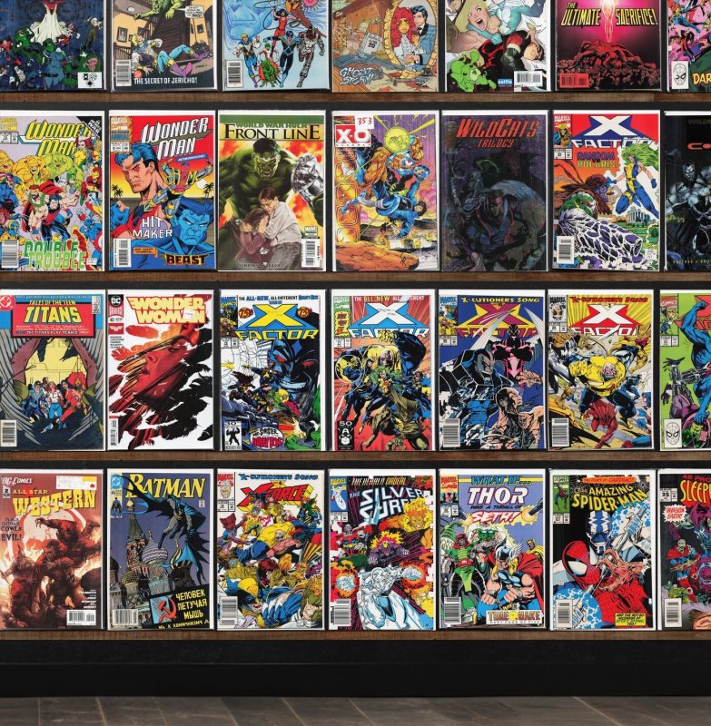 Huge Lot 140+ Comics with The Green Hornet, X-Factor, X-Force, Batman & More!