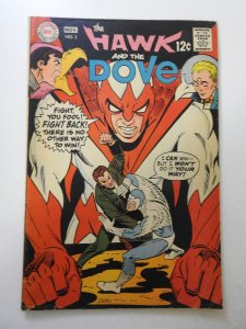 The Hawk and The Dove #2 (1968) VG Condition moisture stain