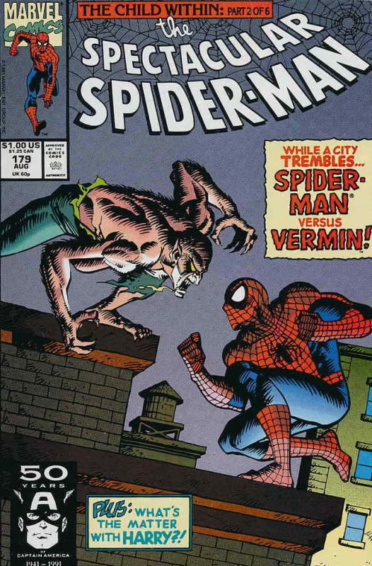 Spectacular Spider-Man, The #179 VG; Marvel | low grade comic - save on shipping