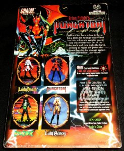 Brian Pulido's Purgatori Action Figure by Clayburn Moore (Chaos, 1997)