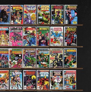 Huge Lot 150+ Comics with Micronauts, The Uncanny X-Men & More!