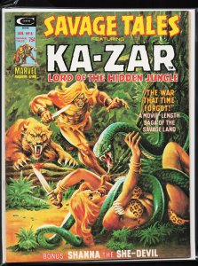 Savage Tales #8 (1975) Ka-Zar