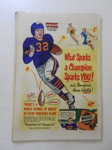 Spy-Hunters #16 (1952) GD+ Condition cover detached, 1 in spine split