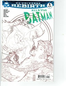 ALL-STAR BATMAN #1 DC Universe Rebirth FRIED PIE SKETCH VARIANT COVER (2016) NM