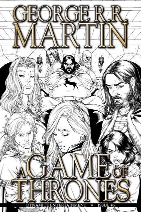 GAME OF THRONES #5 SET OF THREE COVERS NEAR MINT.