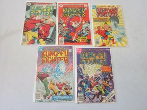 Richard Dragon Kung-Fu Fighter #2-17 13 Diff Books Missing #1,4,5,15,18 AVG 5.0