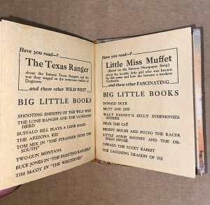 Big Little Books ( 3 ) G-VG /  Dan Dunn, Tom Beatty / Whitman 1934