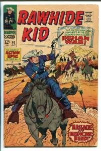 RAWHIDE KID #60 1967-MARVEL-DICK AYERS-HERB TRIMPE-AL KURZROK-INDIANS-vg