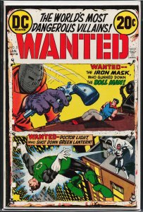 Wanted, The World's Most Dangerous Villains #5 (1973) Doll Man
