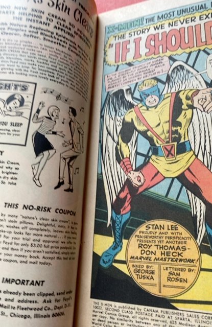 The X-Men #42 (1968) Death of professor X